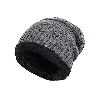 FANCY WINTER CAP WITH NACK WARMER WITH GLOVES-thumb1