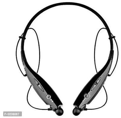 HBS 730 Wireless Bluetooth Neckband (Black, Pack of 1 )