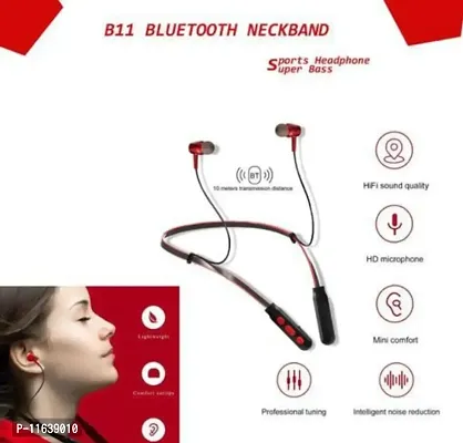 Classy Wireless Bluetooth Neck Band-thumb0