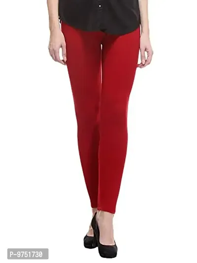 Buy Fablab Women?s Cotton Lycra Ankle Length Leggings Combo Pack