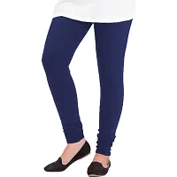 Fablab Woolen Leggings for Women for winter,warm bottom wear Combo Pack of 3 (Navyblue, Baby Pink and Sky Blue) - Free Size-thumb1