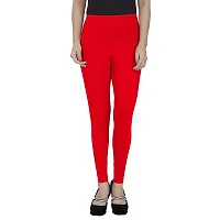 Fablab Women's Regular Fit Cotton Leggings (ALLCLSC-160-6-18BlWRYBG_Blue, White, Red, Yellow, Black, Green_Free Size)-thumb2