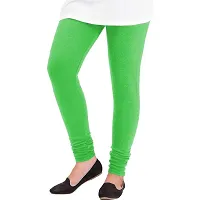 Fablab Woolen Leggings for Women for winter,warm bottom wear Combo Pack of 3 (Green, Maroon and Pink) - Free Size-thumb1