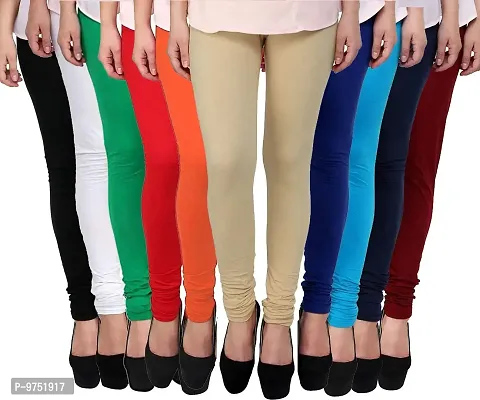 Lycra on sale churidar leggings