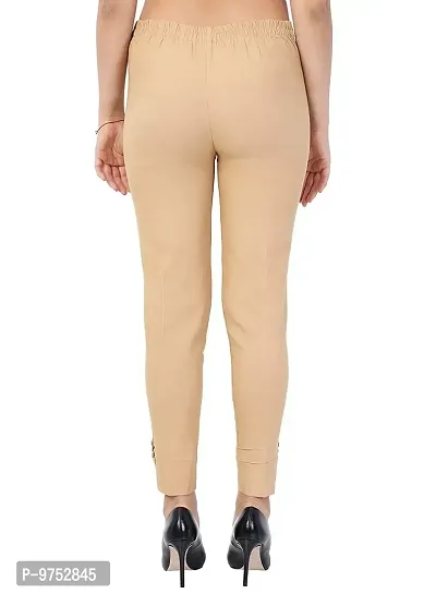 Buy online Mid Rise Solid Cigarette Pants from bottom wear for Women by  Neelo Kurti for ₹439 at 66% off | 2024 Limeroad.com