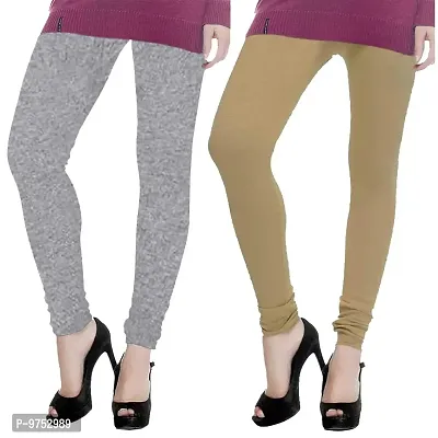 Buy Fablab Woolen Leggings for Women winter bottom wear Combo Pack of 3  (Black, Green and Grey,Free Size) Online In India At Discounted Prices