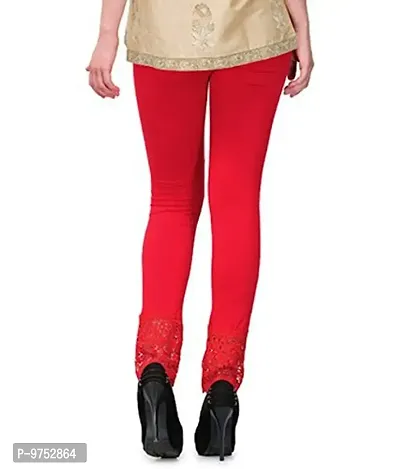 Buy Fablab Women's Cotton Lycra Ankle Length Leggings Combo Pack