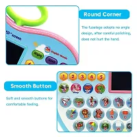 Educational Computer Toy for Kids, Apple Shape Electronic Baby Laptop Toy for Children Multifunctional Musical Learning Laptop Toy for Kids-thumb3
