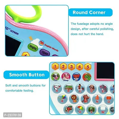 Educational Computer Toy for Kids, Apple Shape Electronic Baby Laptop Toy for Children Multifunctional Musical Learning Laptop Toy for Kids-thumb4