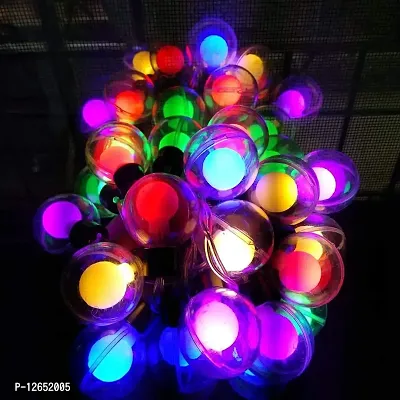 EYUVAA LABEL Double Ball String Light 14 LED Outdoor Fairy Lights Waterproof Lights, Home Decoration Lighting for Diwali , Christmas, Wedding Lights-thumb4