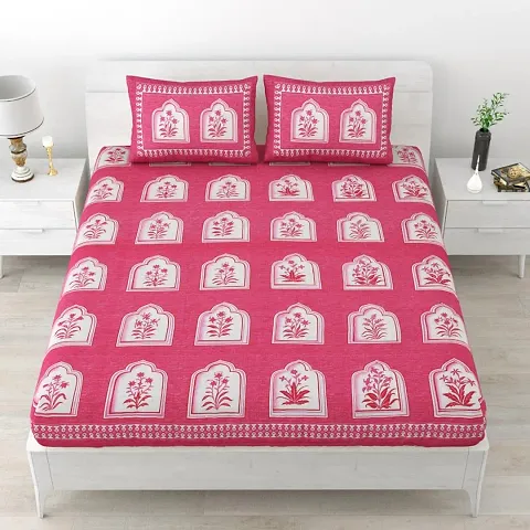 New Arrival Attractive Pure Cotton Double Bedsheets