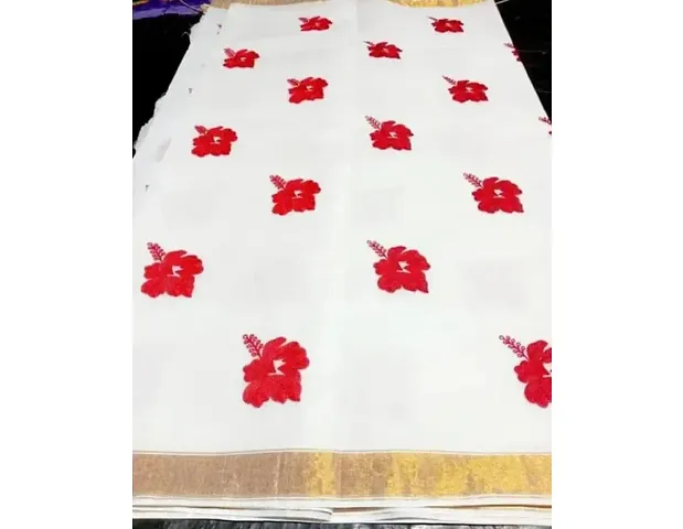 Must Have Cotton Saree with Blouse piece 