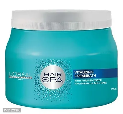 L'OREAL  Vitalizing  Creambath Hair Spa 490g-thumb0