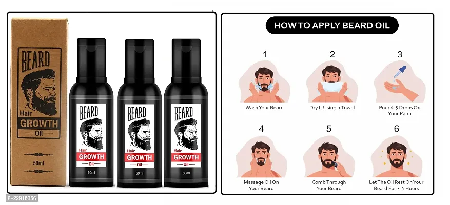 Beardo  Hair Growth Oil 50 ml (Pack Of-3)