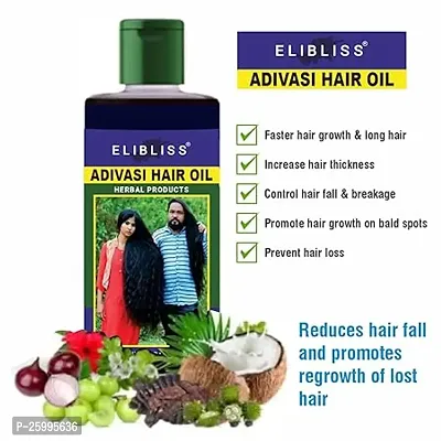 Pawer Full Adivasi Hair108 Jadibuti  Ayurvedic Herbal  Hair Oil 100 ml