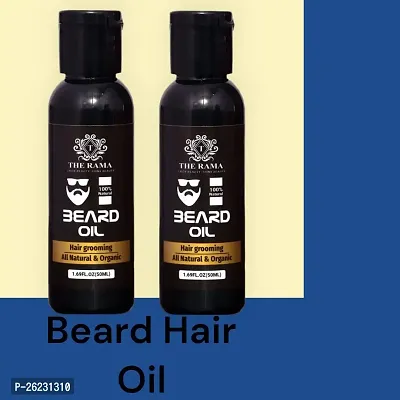 Beard Oil The Rama 100 % Natural Hair Oil 50 ml (Combo Of-2)
