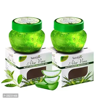 Aloe Vera Professional Soothing Face Glow Gel 60 ml-Pack of 2