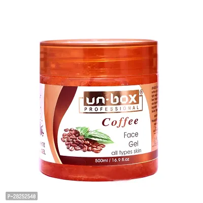 Unbox Pure Original Coffee Skin Softness Face Gel 500 ml (Pack Of-1)-thumb0