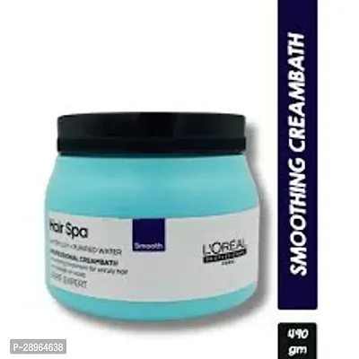 Professional Smooth Cream Bath Strong Hair Spa 490 gm-thumb0