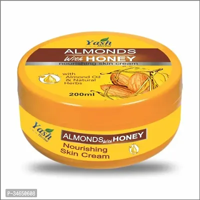 Yash almonds with honey nourishing skin cream 200ml-thumb0