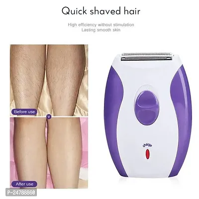 Women Epilator Rechargeable Electric Shaver Razor Depilador for Face Body | Underarms Leg Arm Hair Removal | Lady Bikini Shaving Machine Hair Removal Hair Clipper | Trimmer Shaver For Women-thumb4