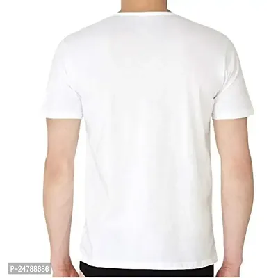 KLIP 2 DEAL Regular Half Sleeve Tshirt | Comfortable Printed White Holi Round Neck Tshirt for Men  Women, Boys and Girls - Polyester Fabric-thumb2