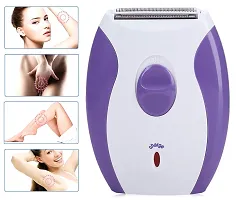 Women Epilator Rechargeable Electric Shaver Razor Depilador for Face Body | Underarms Leg Arm Hair Removal | Lady Bikini Shaving Machine Hair Removal Hair Clipper | Trimmer Shaver For Women-thumb2