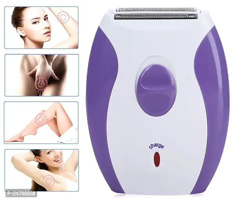 Women Epilator Rechargeable Electric Shaver Razor Depilador for Face Body | Underarms Leg Arm Hair Removal | Lady Bikini Shaving Machine Hair Removal Hair Clipper | Trimmer Shaver For Women-thumb3