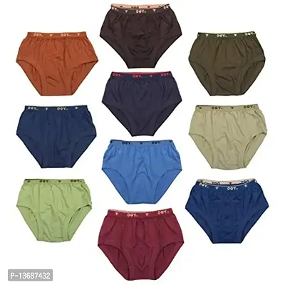 ESSA DOY Boy's/Girl's Cotton Briefs Unisex Underwear 10 PCS-thumb0
