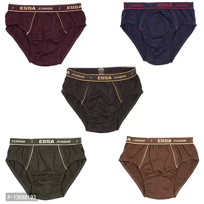 Buy ESSA DOY Boy's/Girl's Cotton Briefs Unisex Underwear 10 PCS Multicolour  at