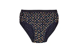 ESSA Myna Printed Women's Cotton Briefs Outer Elastic 4pcs [Multicolor]-thumb4