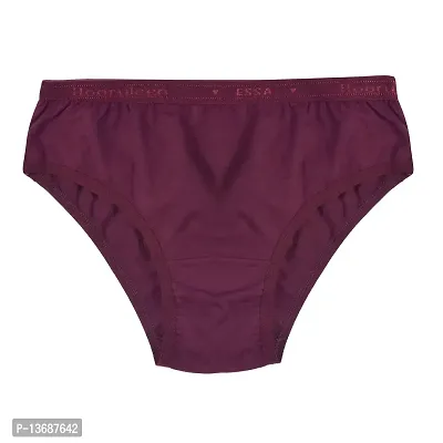 Buy ESSA _ Women's Plain Cotton Briefs 5Pcs Combo(Color May Vary) (Angela)  Multicolour_105 CM Or XXL Online at Best Prices in India - JioMart.