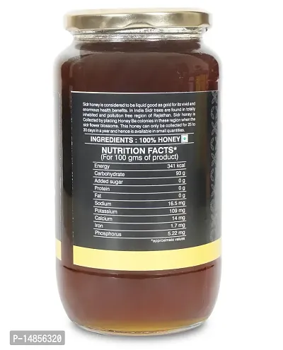 Nature Trust SIDR Honey Raw Honey- Unprocessed, Unfiltered, Unpasteurized raw honey Pure  Premium Himalayan  100% Pure  Natural(1200gm) |Natural Ayurvedic Remedy for Weight Loss Cough and Digestive-thumb4
