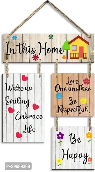 In This Home Decorative Wall Hanging for Home Decor