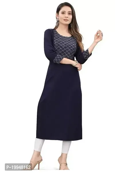 Beautiful Sequence Dori Work Cotton Kurti for Women