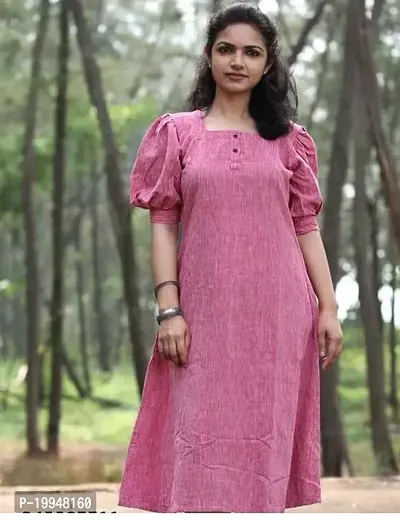 Women Solid Viscose Rayon Straight Kurti for Women