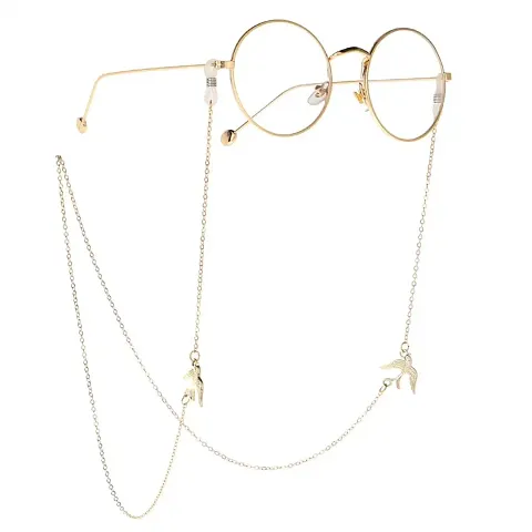 GAH Eyeglass Reading Sunglass Glasses Cord Holder Necklace Chain Swallow