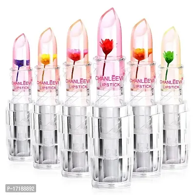 GAH Color Changing Jelly Lip Blam Flower Lip Gloss Moisturizing Lipstick Lasting 2#-thumb2