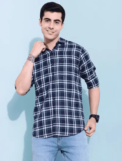 New Launched Cotton Blend Long Sleeves Casual Shirt 