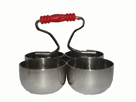 Useful Stainless Steel Four Bowls For Pooja Essential-thumb1