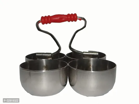 Useful Stainless Steel Four Bowls For Pooja Essential-thumb2