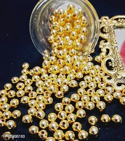 Beautiful 6mm Golden Beads