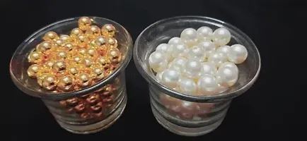 Beautiful and 6mm Off Pearl Beads for Craft and Jewellery 200 Each