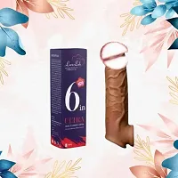 Washable  Reusable - Extra Long- Extra Thick 6 Inch Attractive Condom-thumb1