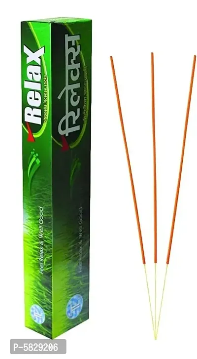 Relax Mosquito Repellent Incense Sticks, Bamboo Incense Sticks Pack Of 1