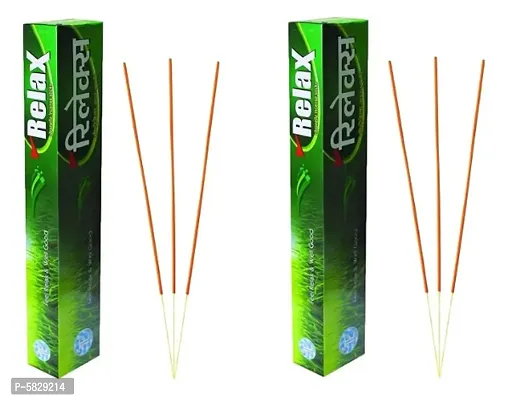 Relax Mosquito Repellent Incense Sticks, Bamboo Incense Sticks Pack Of 2
