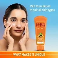 Lotus Herbals Safe Sun DeTAN After-Sun Face Wash Gel (100gm)-thumb4