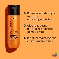 Matrix Opti.Care Professional Shampoo for Frizzy Hair with Shea Butter, Upto 4 Days Frizz Control (200ml)-thumb4