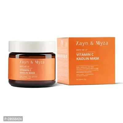 ZM Zayn  Myza Vitamin C Kaolin Face Mask (50g)-thumb0