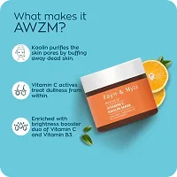 ZM Zayn  Myza Vitamin C Kaolin Face Mask (50g)-thumb4
